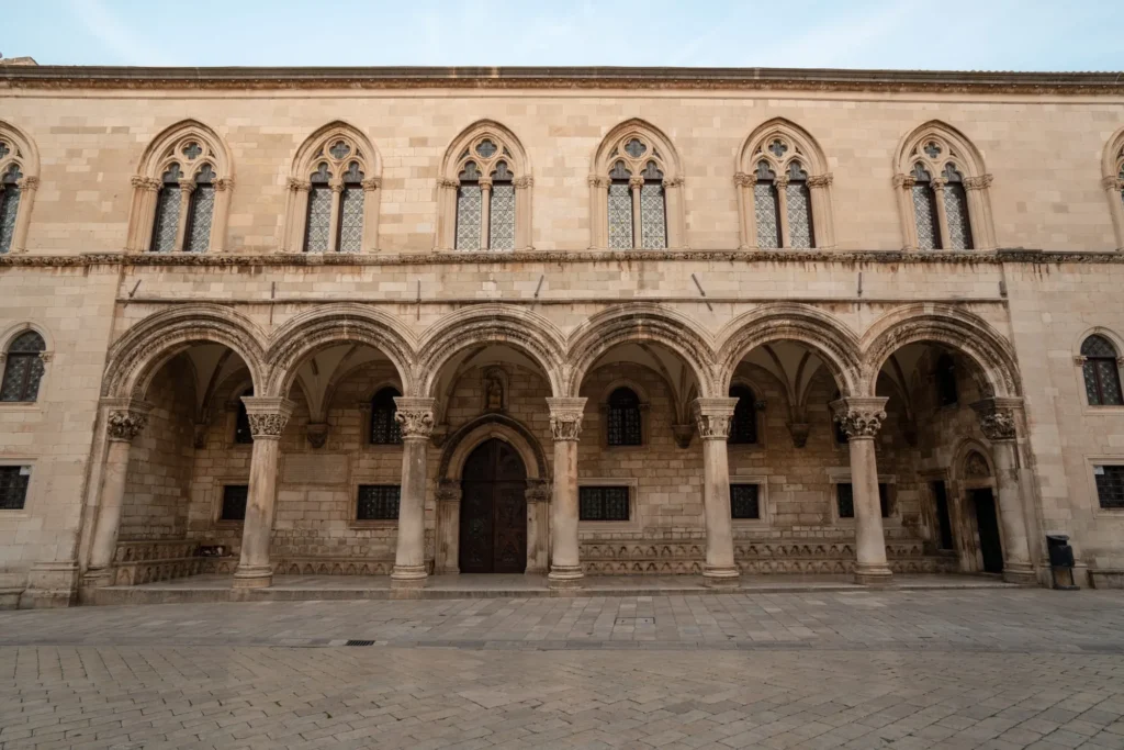 What to Do in Dubrovnik Croatia: Front of Rector's Palace