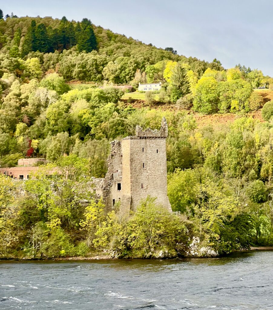 view of urquhart castle from loch ness scotland travel guide