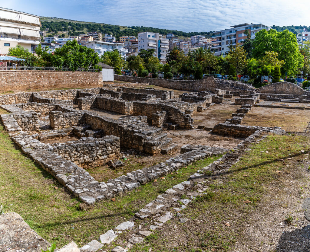 saranda synagogue complex ruins, one of the best things to see in saranda albania