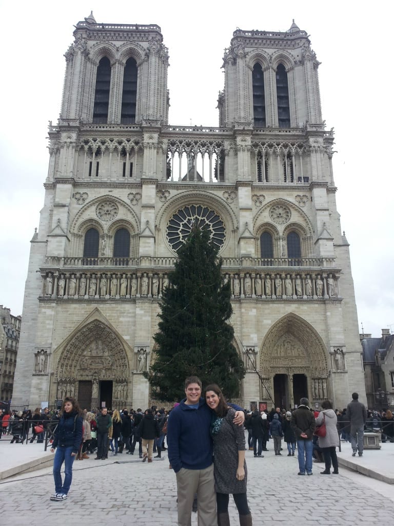 Winter in Paris: Notre Dame Christmas Tree