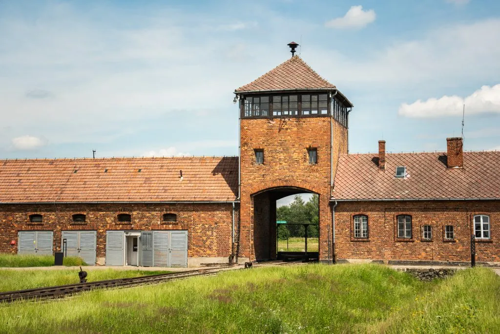 birkenau train station, an unforgettable sight on an auschwitz tour from krakow poland