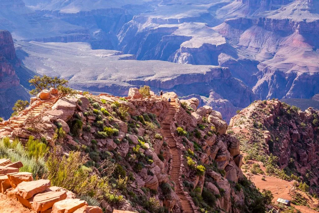 grand canyon as seen from south kaibab, one of the best grand canyon hikes south rim