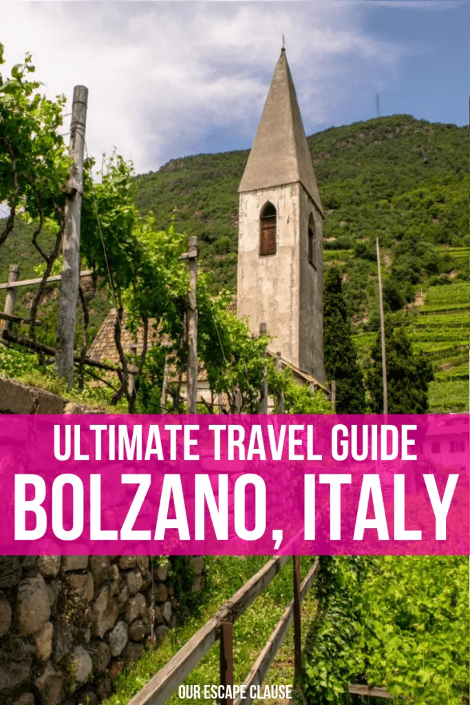 The Best Things to Do in Bolzano, Italy: your ultimate guide to the city! #italy #bolzano #southtyrol #bozen #travel #dolomites