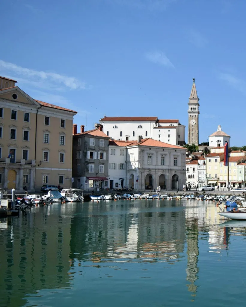 Slovenia Travel Budget: Piran Waterfront