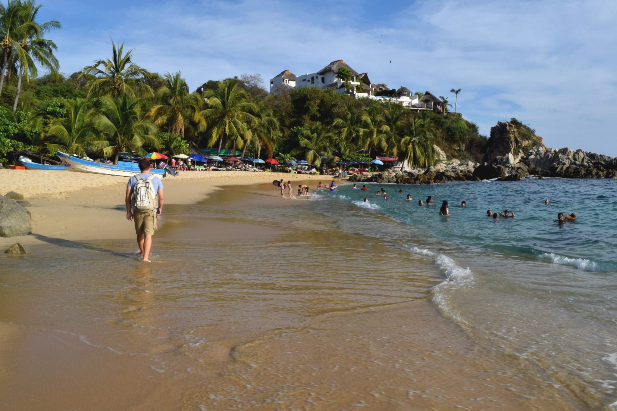 Catch A Wave Taking Our First Surfing Lessons In Puerto Escondido Our Escape Clause