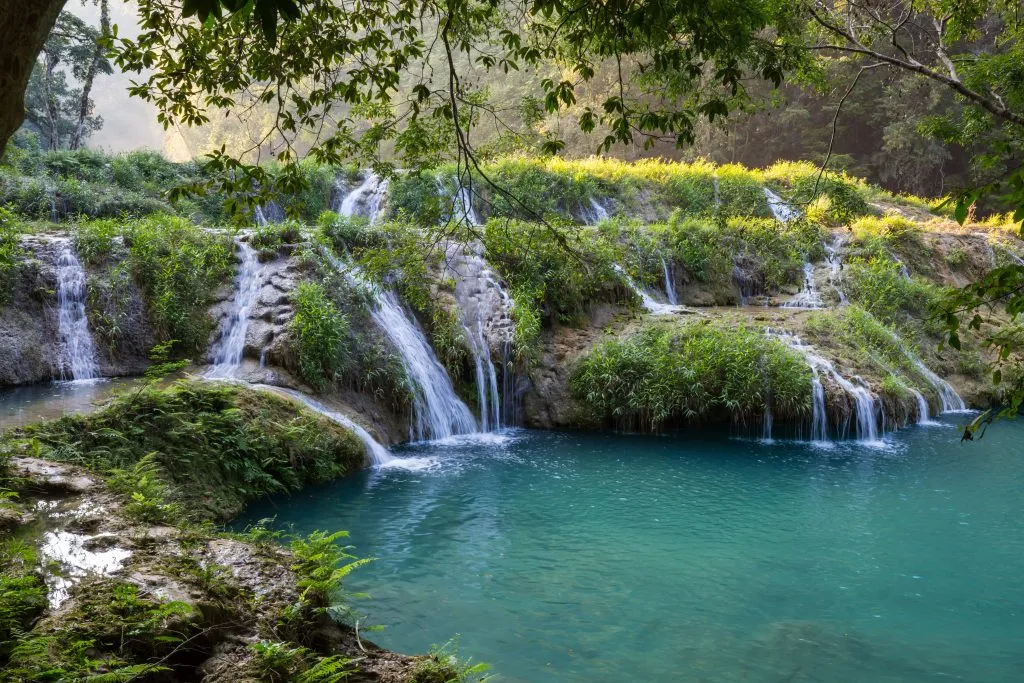 waterfalls of semuc champey guatemala