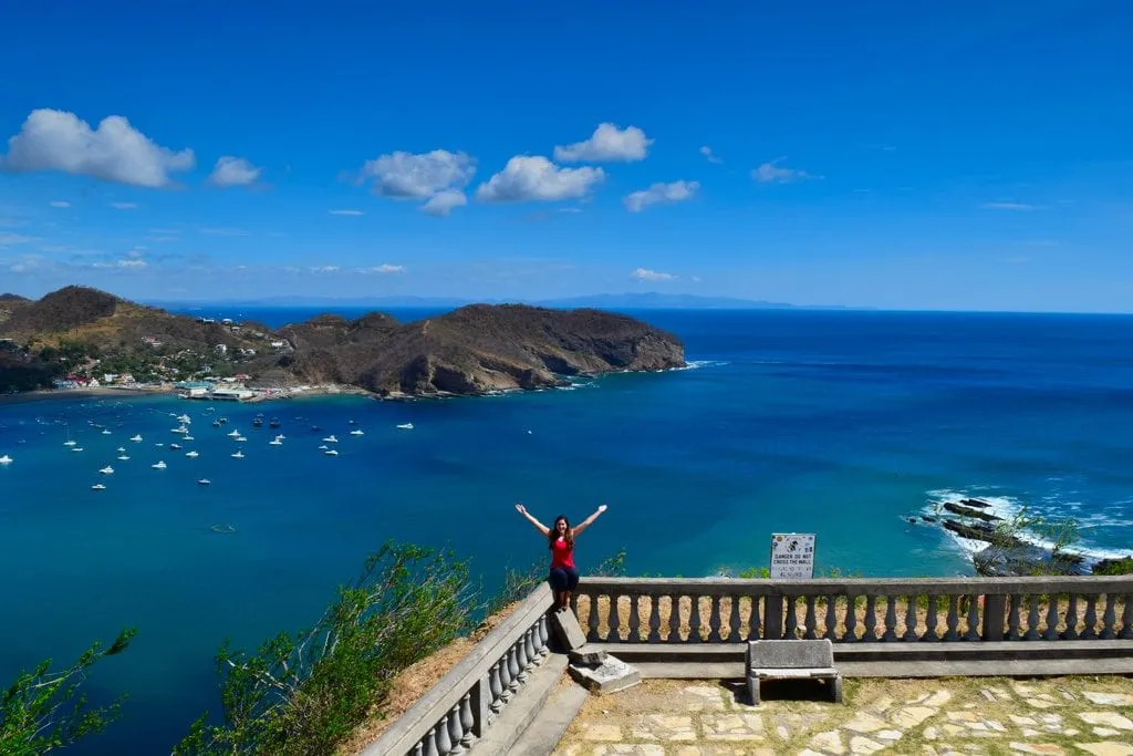 kate storm in san juan del sur on a 6 month round the world trip