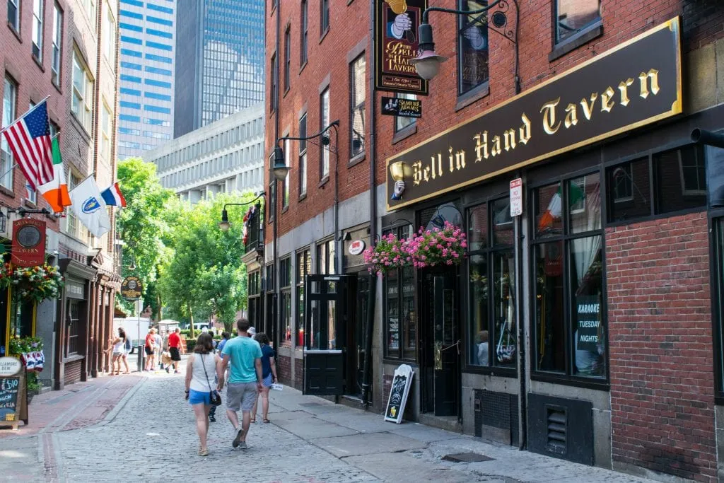 2 Days in Boston Itinerary: Bell in Hand Tavern