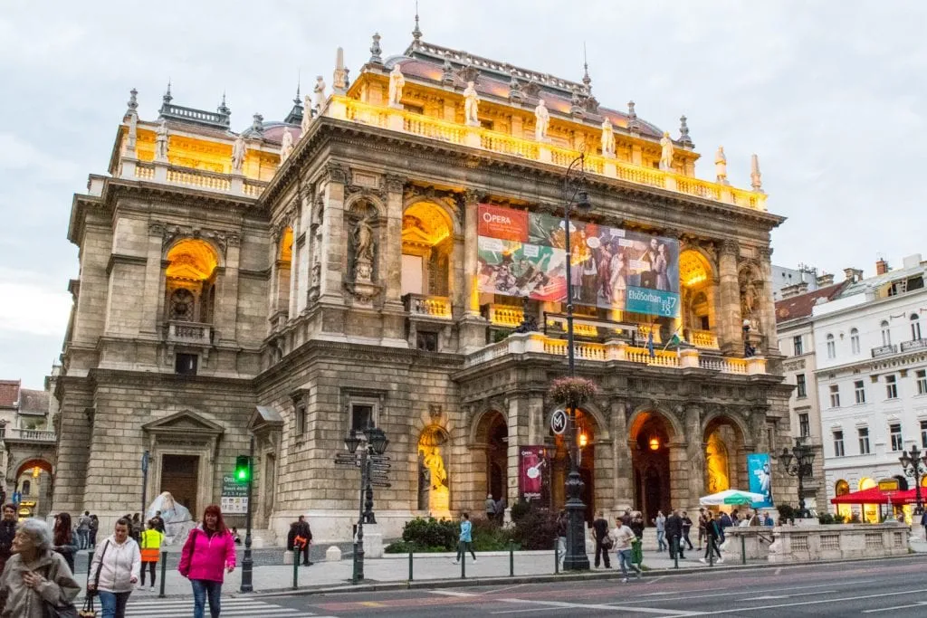 Prague or Budapest: Budapest Opera House