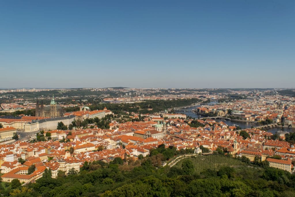 Best Views in Prague: Petrin Hill Lookout Tower