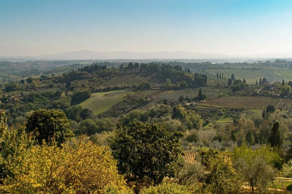 Tuscany Honeymoon: Countryside in the Fall
