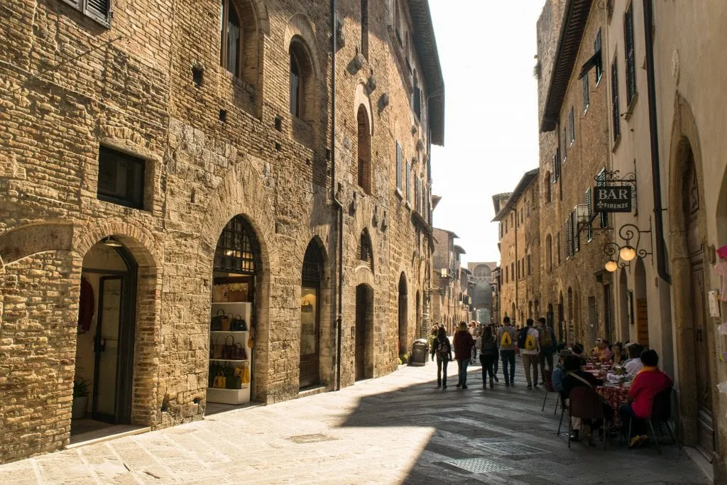 Best Books About Italy: Streets of San Gimignano