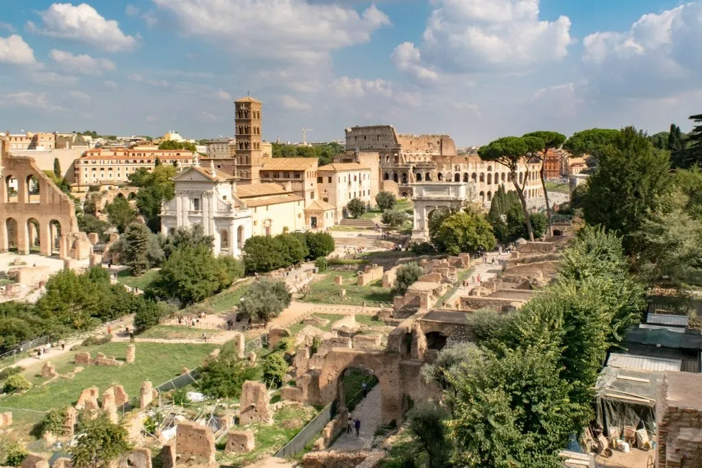 2 Days in Rome: View from Palatine Hill