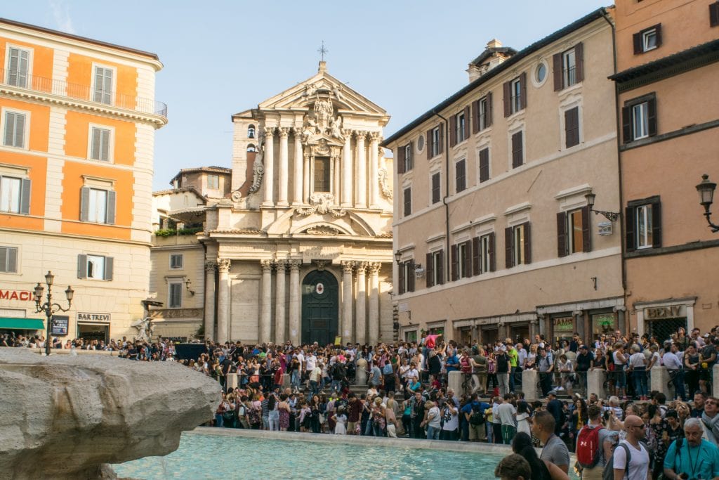 2 Days in Rome: Trevi Fountain