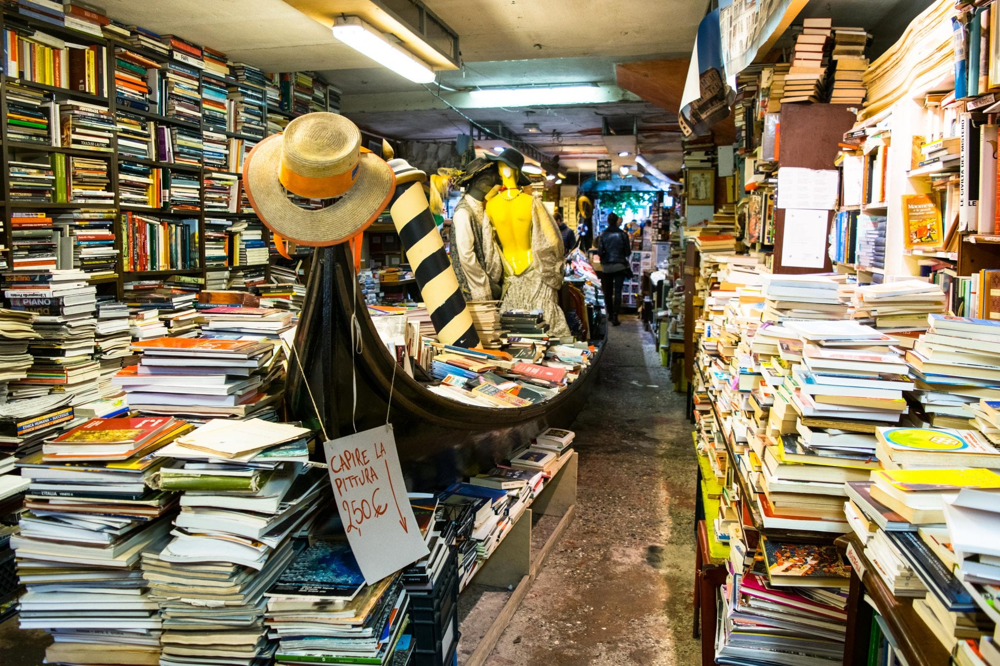 Inside Libreria Acqua Alta, Venice’s Unique Bookstore Our Escape Clause