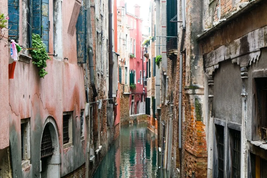 3 Days in Venice in November: Small Canal