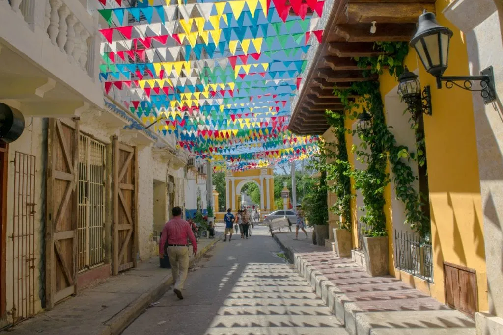 Colombia Packing List: Street in Cartagena