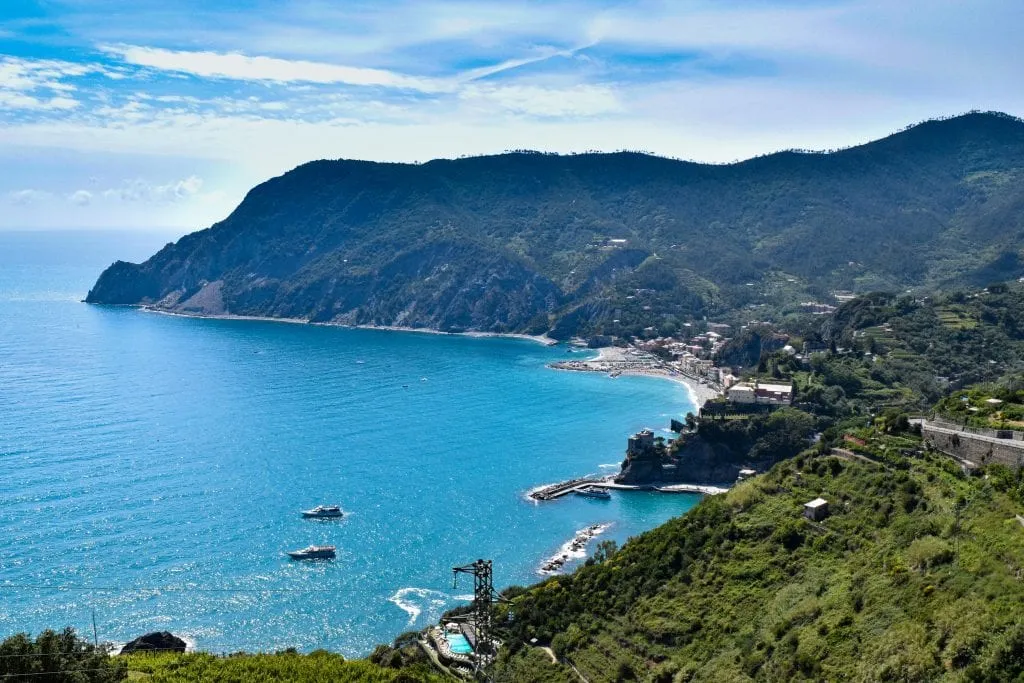 2 Weeks in Italy Itinerary: Overlooking Monterosso al Mare