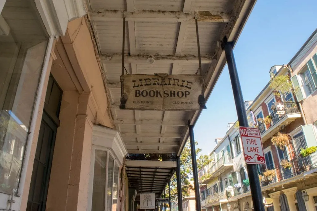 New Orleans Bookstores: Librairie Book Shop