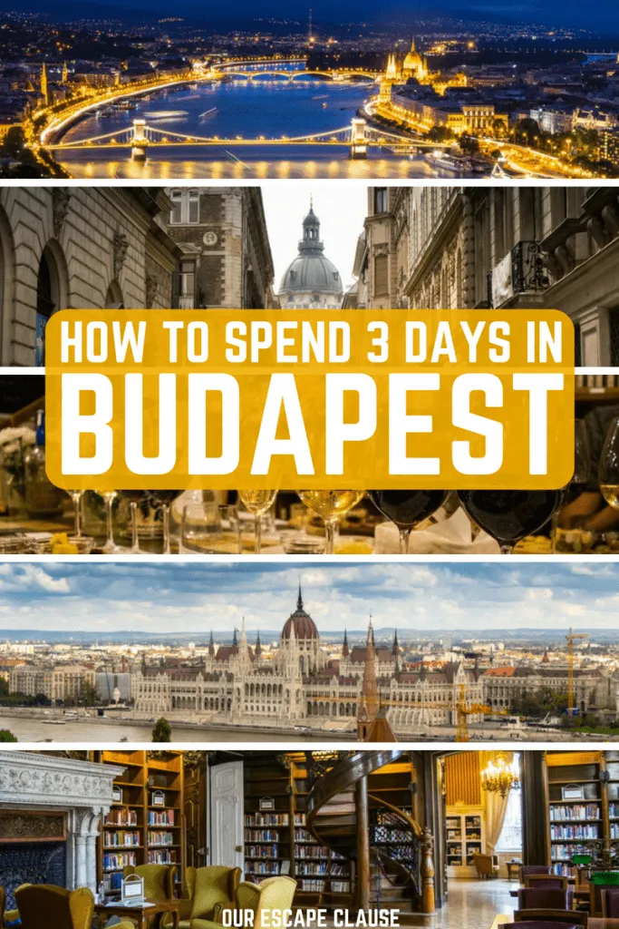 Epic 3 Days in Budapest Itinerary: #budapest #hungary #europe #travel