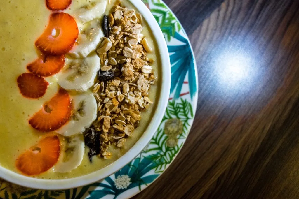 First Time in Colombia Itinerary: Acai Bowl
