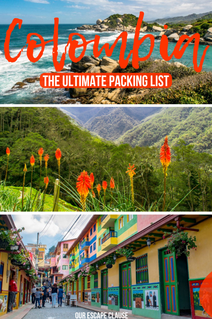 The ultimate Colombia packing list: everything you need to bring! #colombia #packing #packinglist