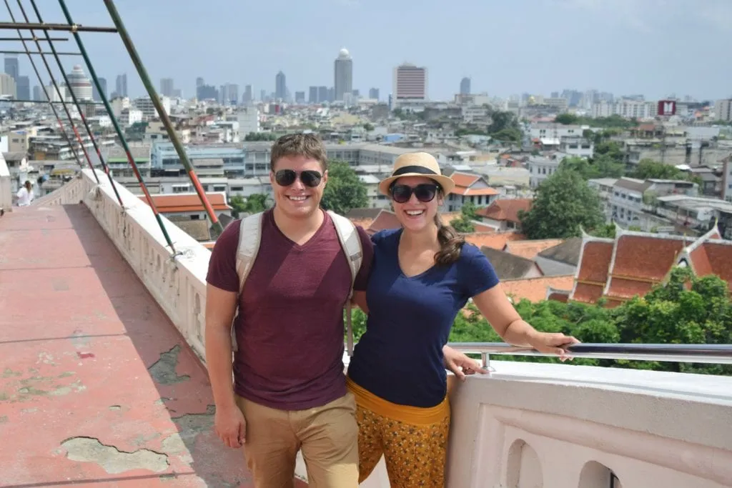 Travel Couple in Bangkok, Thailand