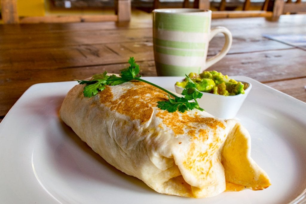 The Best Things to Do in Guatape: Breakfast at Lake View Hostel