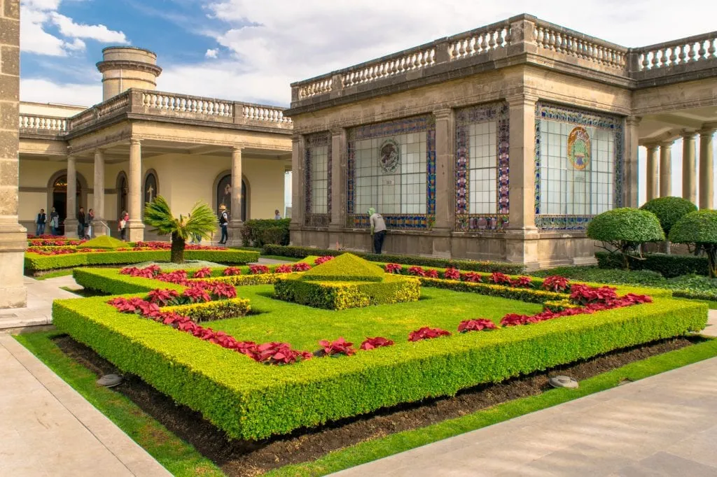 gardens of chapultepec castle, one of the best places to visit in mexico city