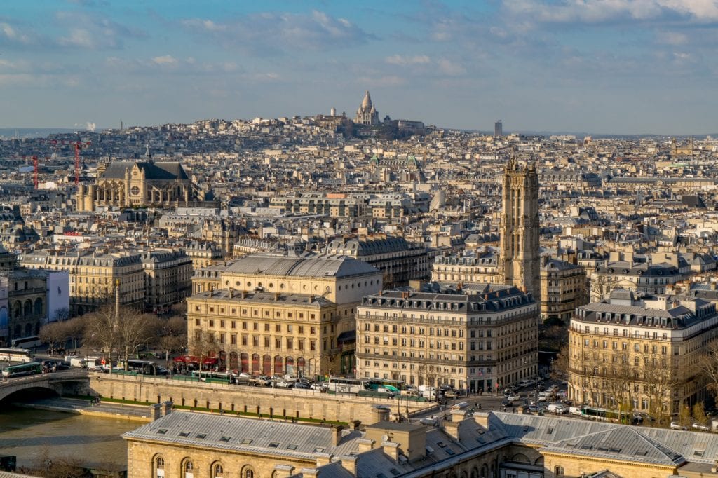 Paris Three Day Itinerary: View of Montmartre