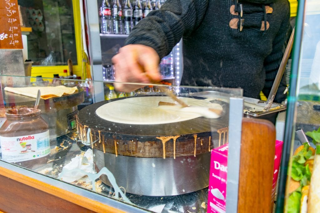 Paris in Winter: Warm up with Crepes!