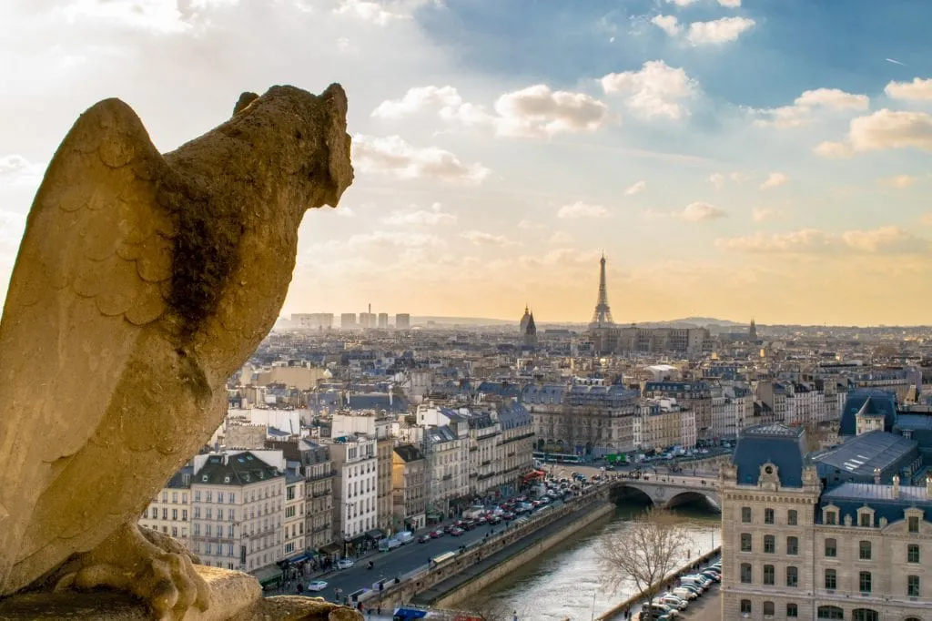 Second Trip to Paris: View from Top of Notre Dame