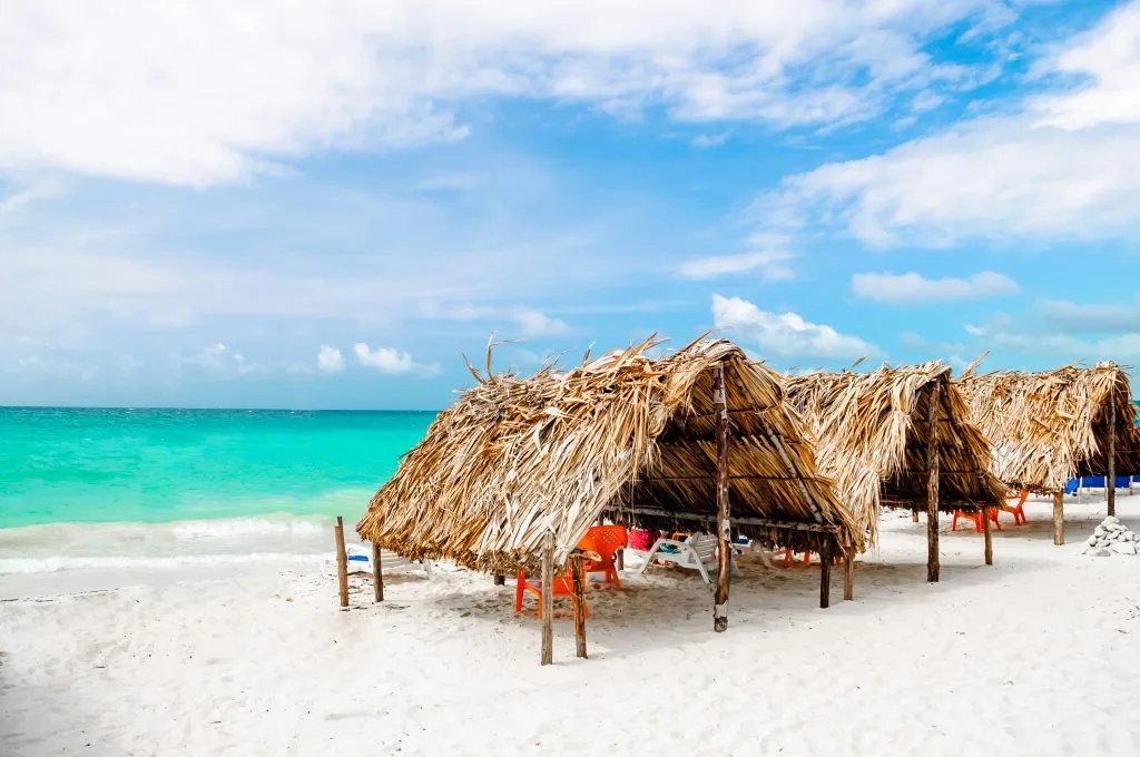 cabanas on the beach colombia