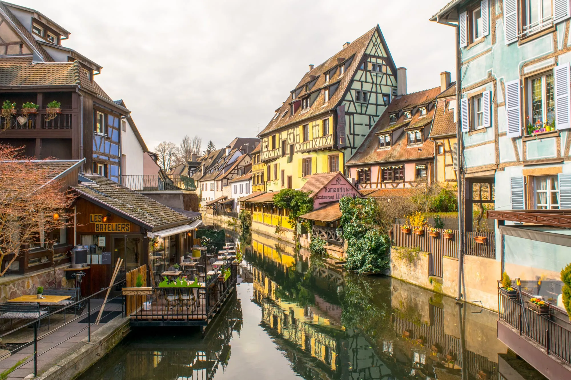 View of Colmar, France: how to choose to visit France or Italy