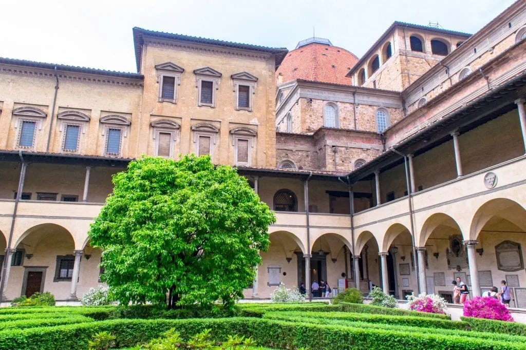 Fun Things to Do in Florence: Laurentain Library