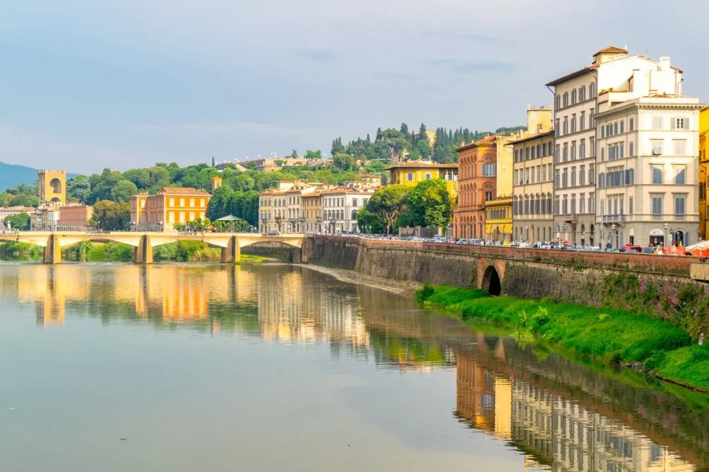 One Day in Florence: Reflections in Arno River