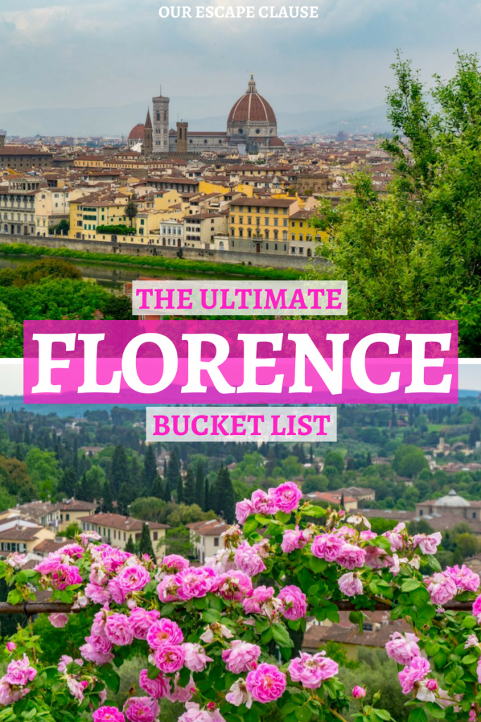 Fun Things to Do in Florence: Florence Bucket List