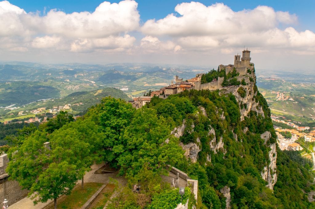Interessante Fakten über San Marino: Turmansicht