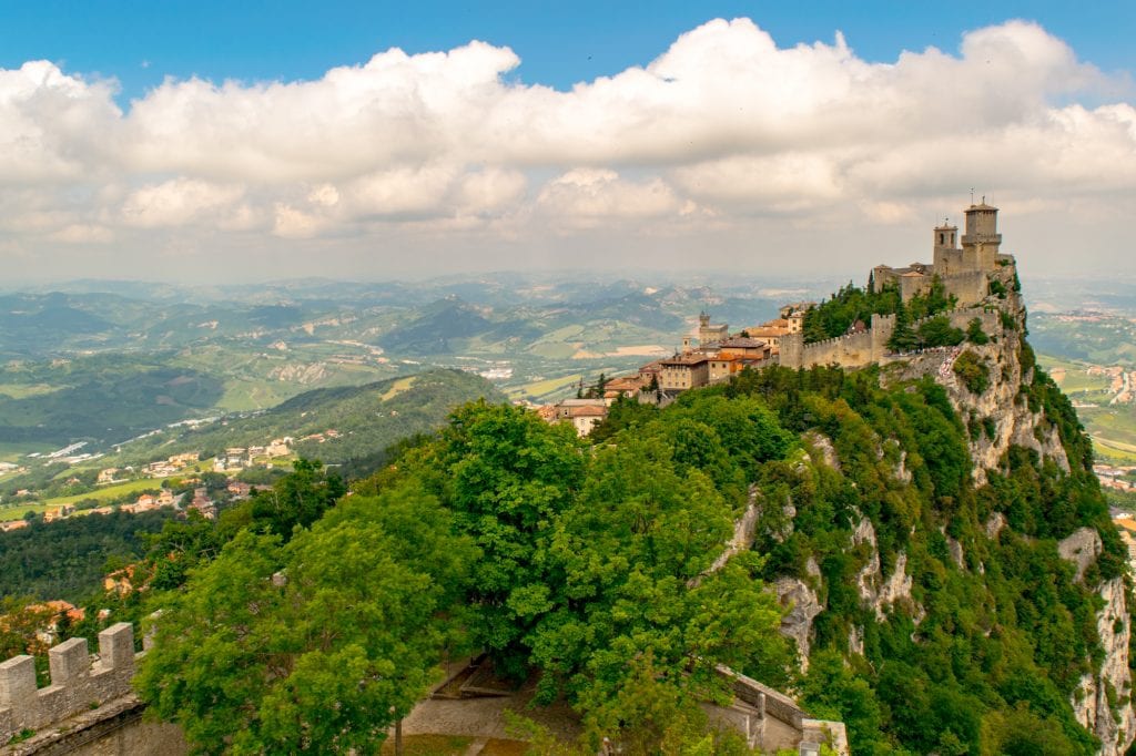 Věž Vyhlídka v San Marino