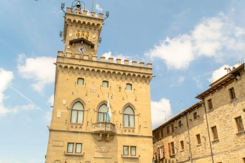 Interesting Facts About San Marino: Public Palace Exterior