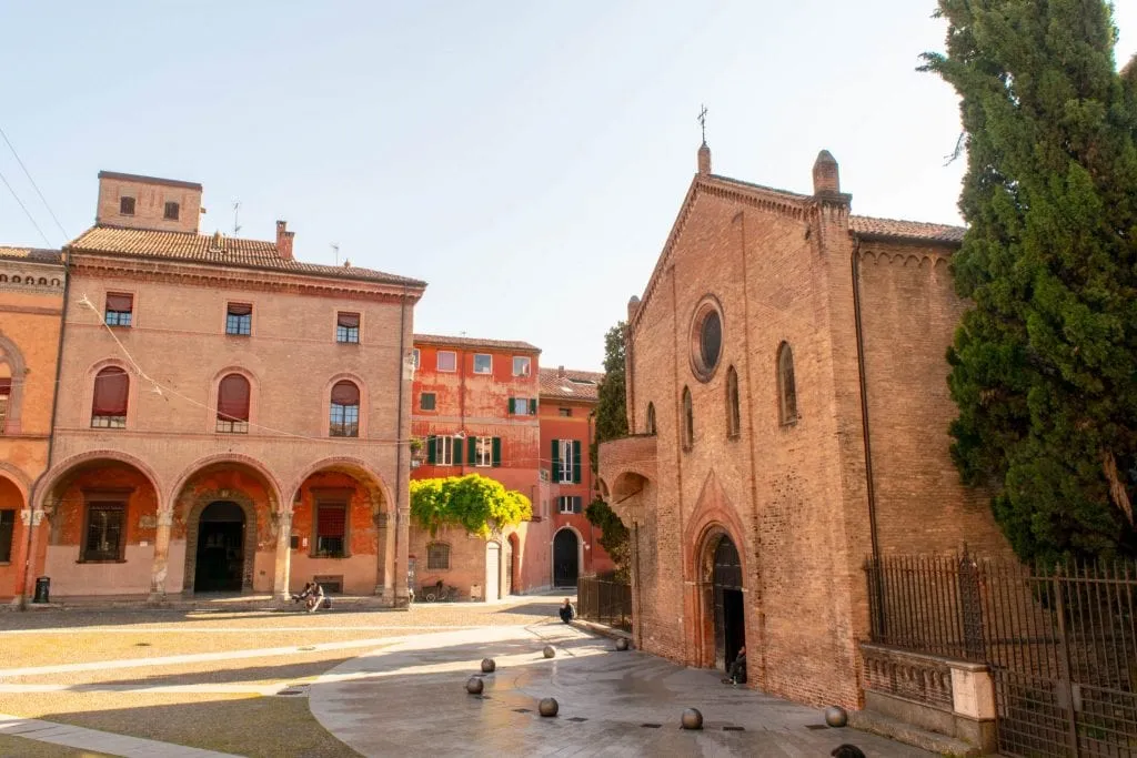 small church in piazza santo stefano, one of the best places to visit in bologna italy