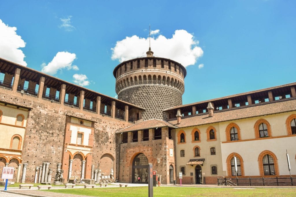 One Day in Milan Itinerary: Castello Sforzesco