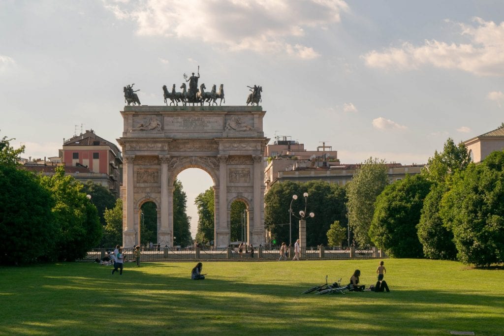 One Day in Milan Itinerary: Arch
