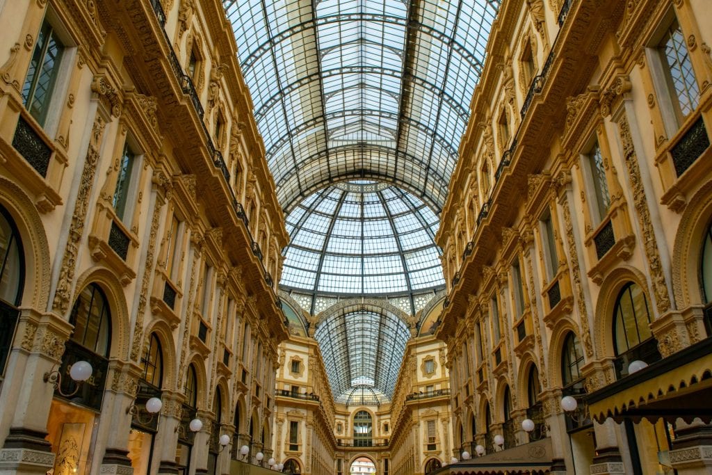 Milan in One Day Itinerary: Galleria Vittorio Emanuele II