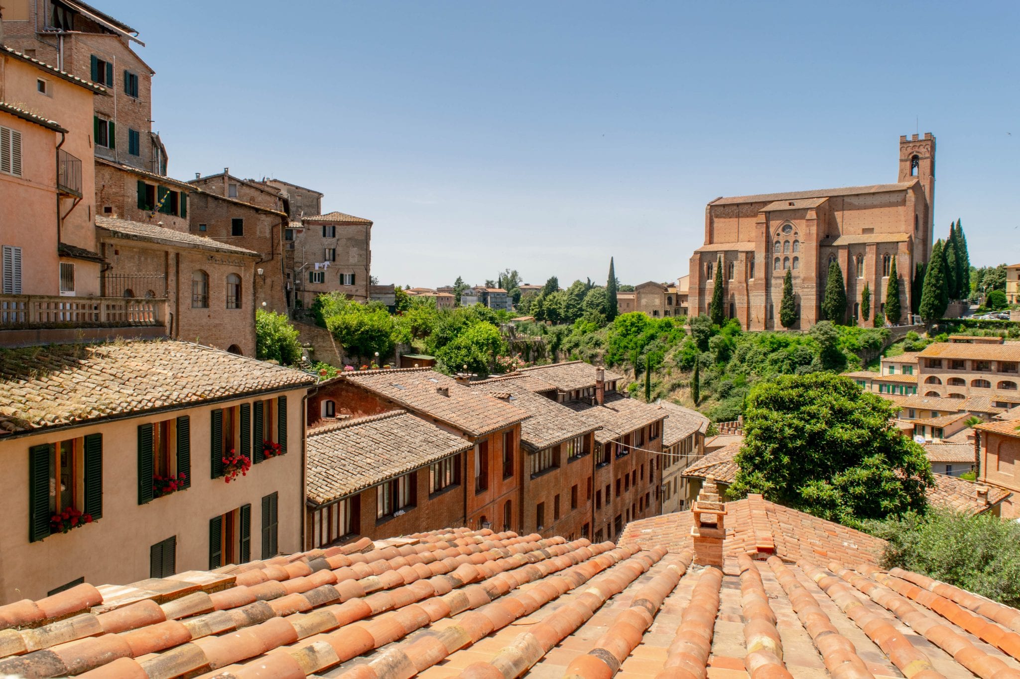 Tuscany Honeymoon: Rooftops of Siena