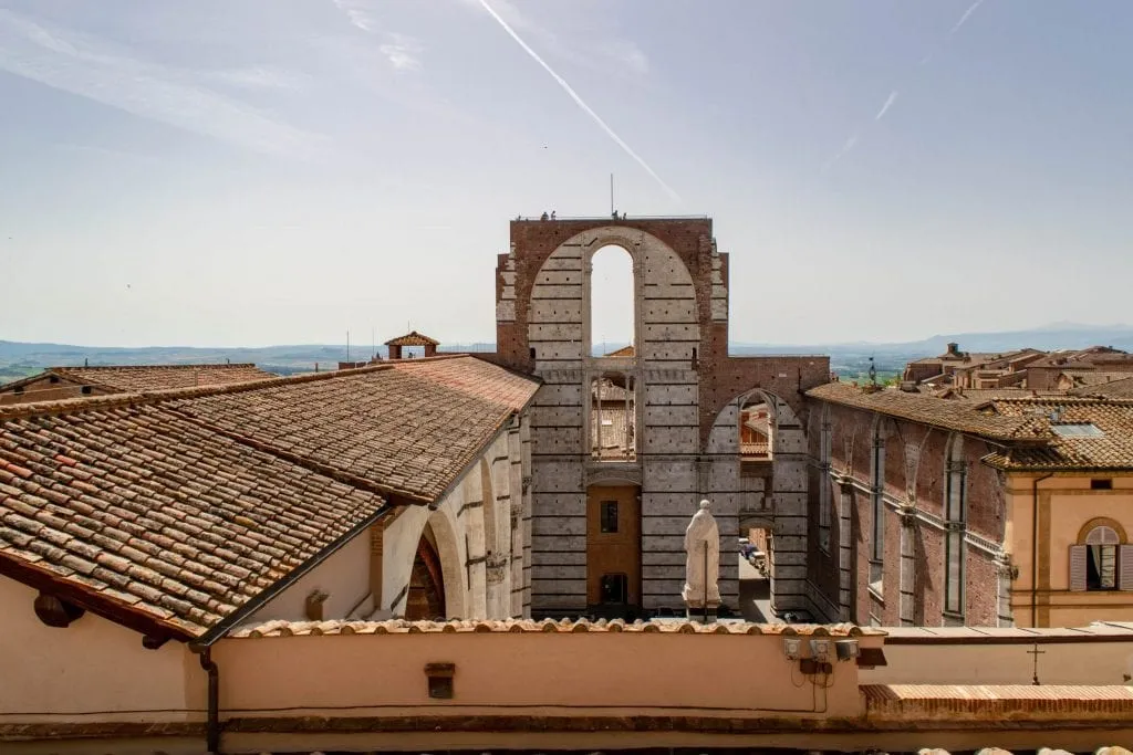 Florence to Siena Day Trip: View from Facciatone