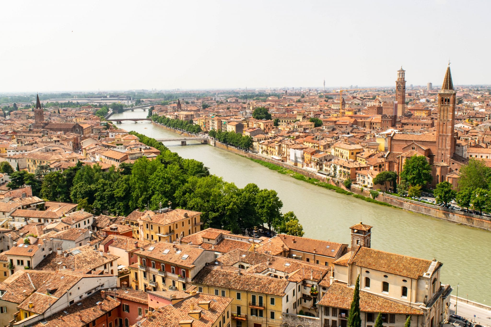 Best Day Trips from Bologna: View of Verona