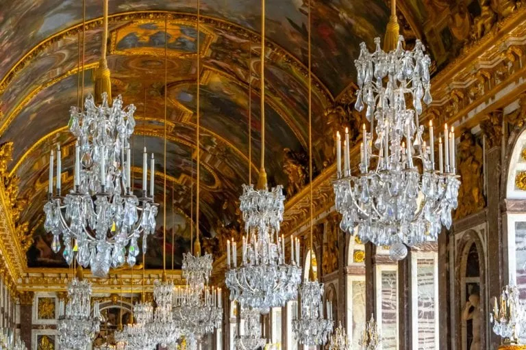 Visiting Versailles: Hall of Mirrors