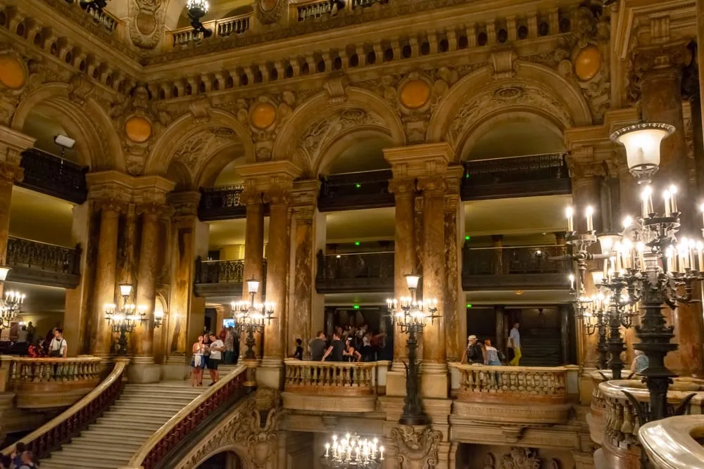Staircase in the Paris Opera House
