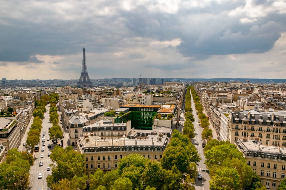Paris Honeymoon: View of Paris